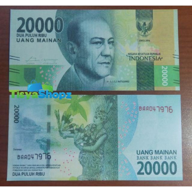 Tisyashopz Isi 100 Lembar Mainan Uang Uangan Bisa Utk Mahar Mainan Anak Anak Shopee Indonesia