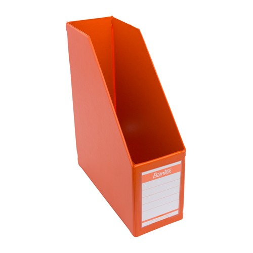 

Bantex Magazine File (Box File) A4 10cm Orange 4012 12