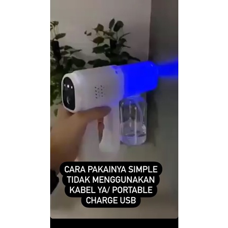 Spray Gun Disinfektan / Spray Gun Portable / Nano Spray Gun / Semprotan Disinfektan portable