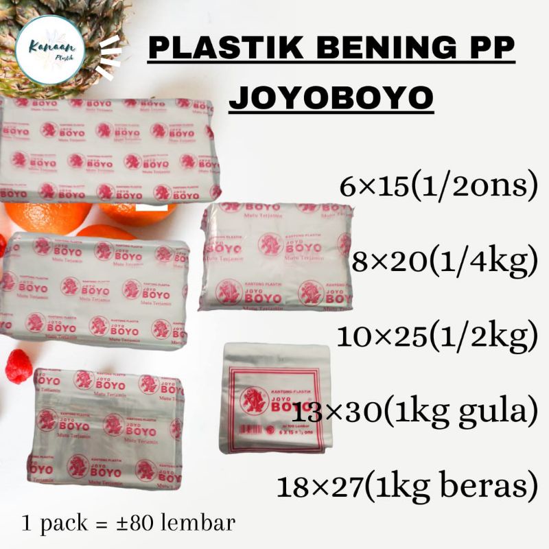 PLASTIK BENING PP BOYO 1/2kg,1kg