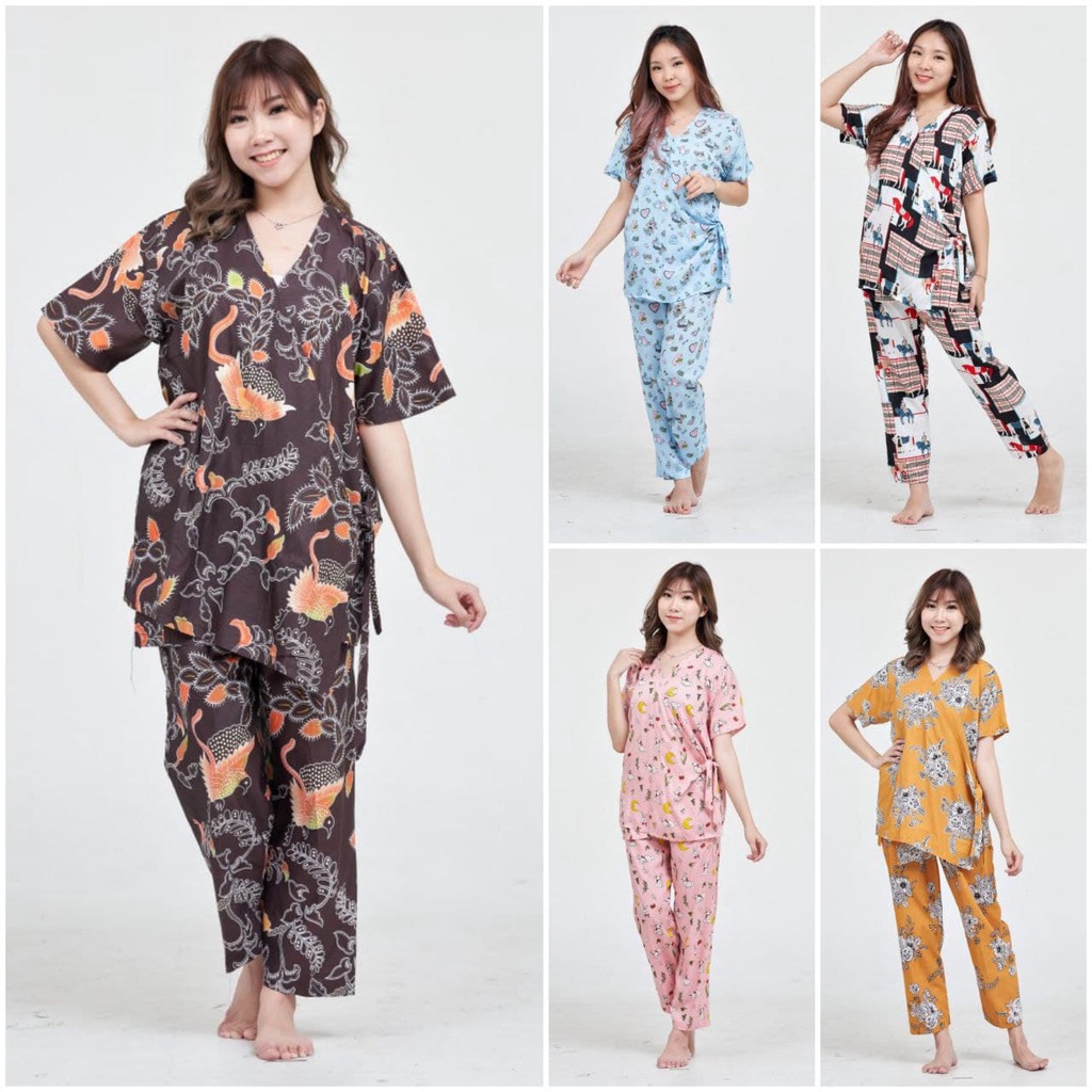 IZANY Kimono Dewasa Medium Rayon Import Banyak Motif