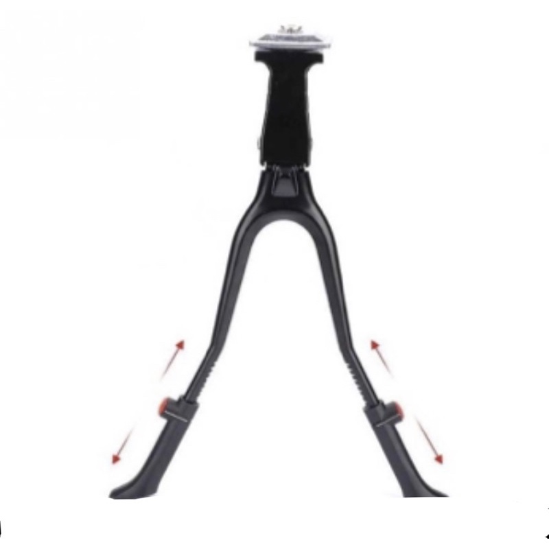 Standar tengah double kickstand adjustable double leg center stand