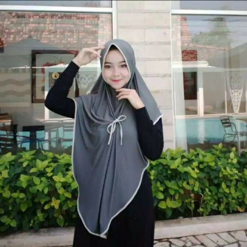 KHIMAR NIQAB 3 IN 1 JILBAB HIJAB BERGO CADAR INSTAN KHIMAR CADAR/ JILBAB INSTAN