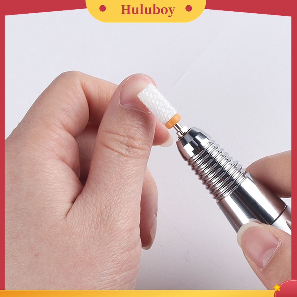 Huluboy Huluboy♡ Alat Kikir Kuku Elektrik Bahan Alloy Untuk Manicure / Pedicure