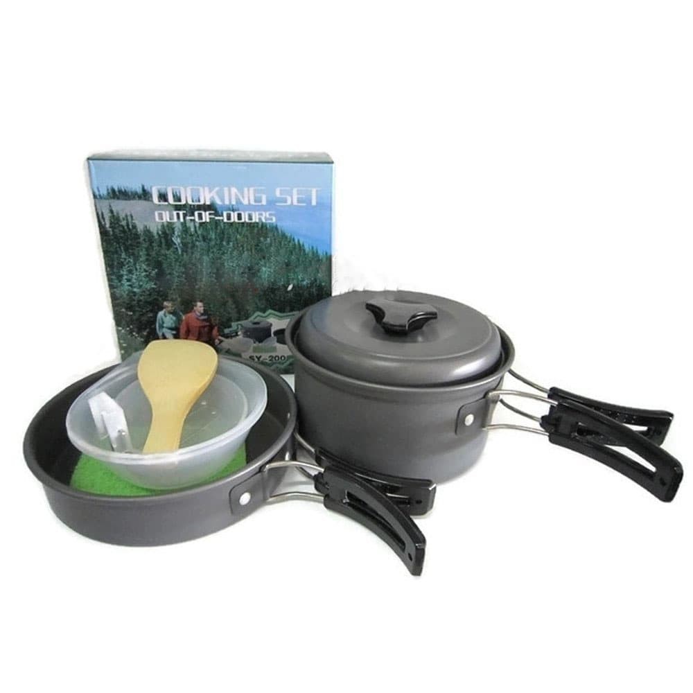 Best Seller! COOKING SET SY 200 PANCI SET SY200 NESTING ALAT MASAK OUTDOOR CAMPING Terbatas!