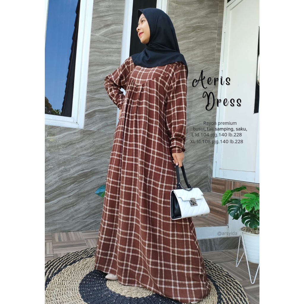 Gamis Rayon Etnik Size S M L XL XX/ Gamis Rayon Lembut