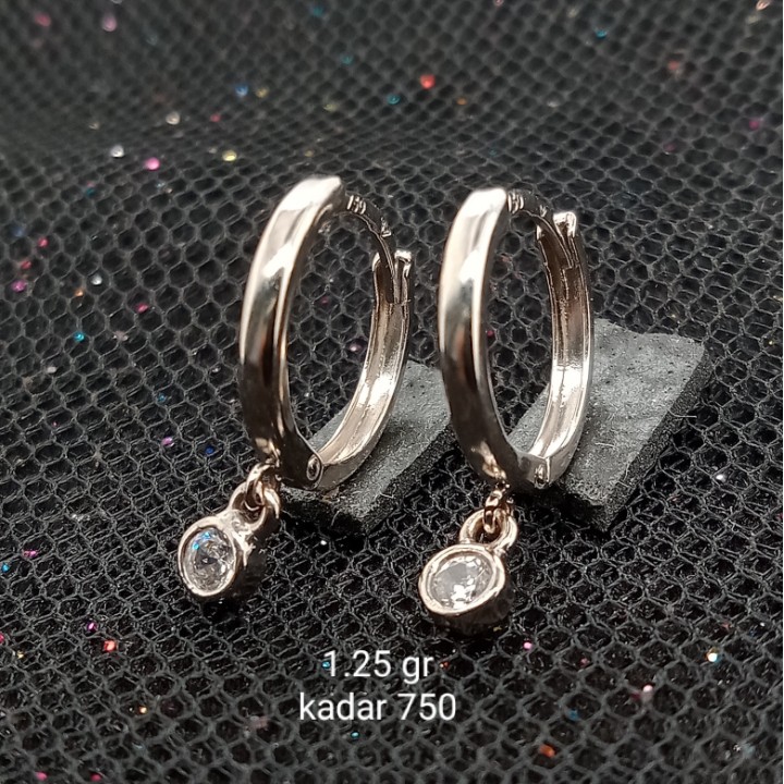 Anting Emas 17K - 1.25 gr Kadar 750 - 1892