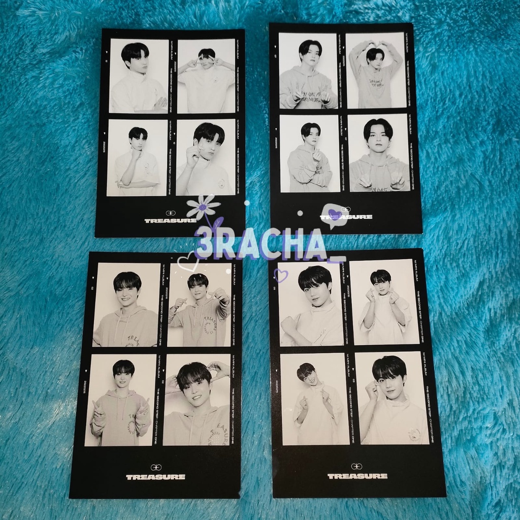 POB BENEFIT TREASURE 4 CUT BENEFIT YGS ASAHI JUNGHWAN DOYOUNG JIHOON