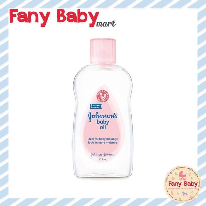 JOHNSONS BABY OIL 125ML