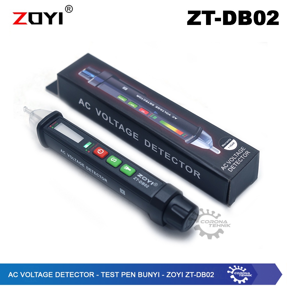 Test Pen Bunyi - ZOYI ZT-DB02 - AC Voltage Detector