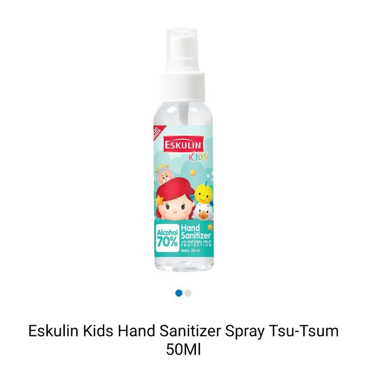Eskulin Kids hand sanitizer spray 50ml