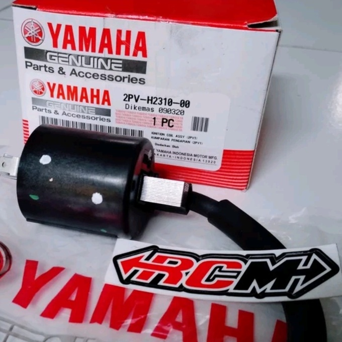IGNITION COIL KOIL ASSY KUMPARAN PENGAPIAN JUPITER MX KING JUP MXKING 150 FI NMAX N MAX ORI ORIGINAL YAMAHA YGP ASLI 2PV-H2310-00