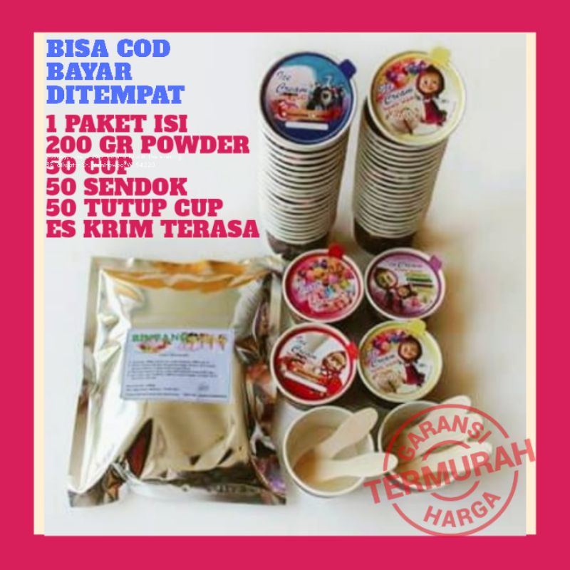 

PAKET BUBUK ES KRIM MURAH / USAHA ICE CREAM MURAH / ES KRIM / ICE CREAM /USAHA ES KRIM