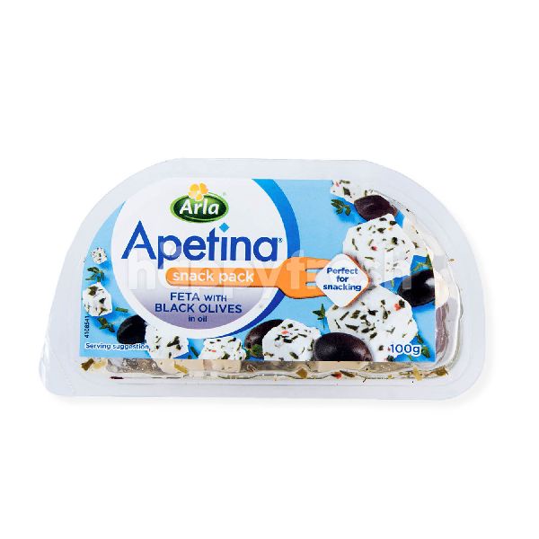 

arla apetina with cheese black olives 100g