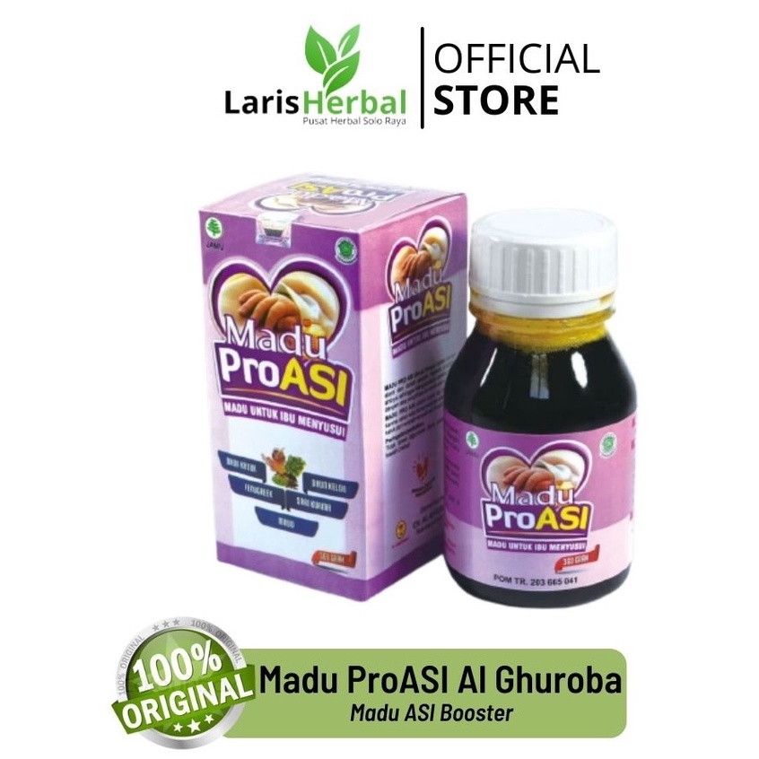 

ORIGINAL Madu Proasi Al Ghuroba 360gr | ASI Booster