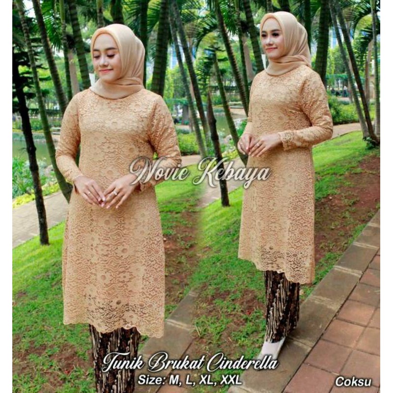 TUNIK KEBAYA BRUKAT / KEBAYA KURUNG MODERN