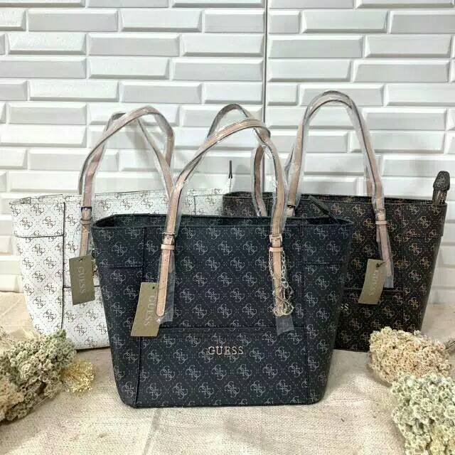 GUESS DELANEY BIG TOTE BAG QUALITY ORIGINAL