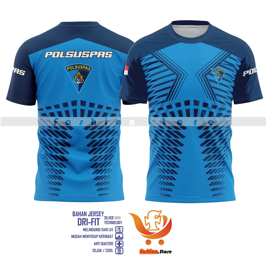 KAOS JERSEY POLSUSPAS KAOS DRYFIT DINAS POLSUSPAS KAOS LAPANGAN POLSUSPAS