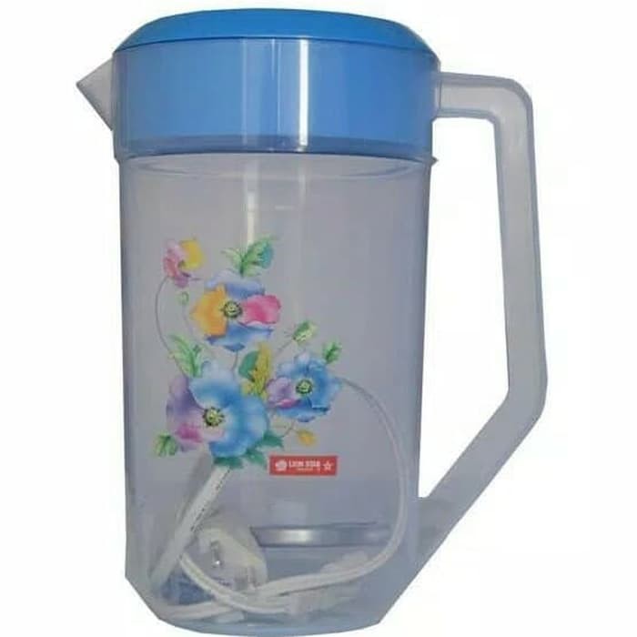 TEKO LISTRIK PLASTIK 2,1 L LION STAR