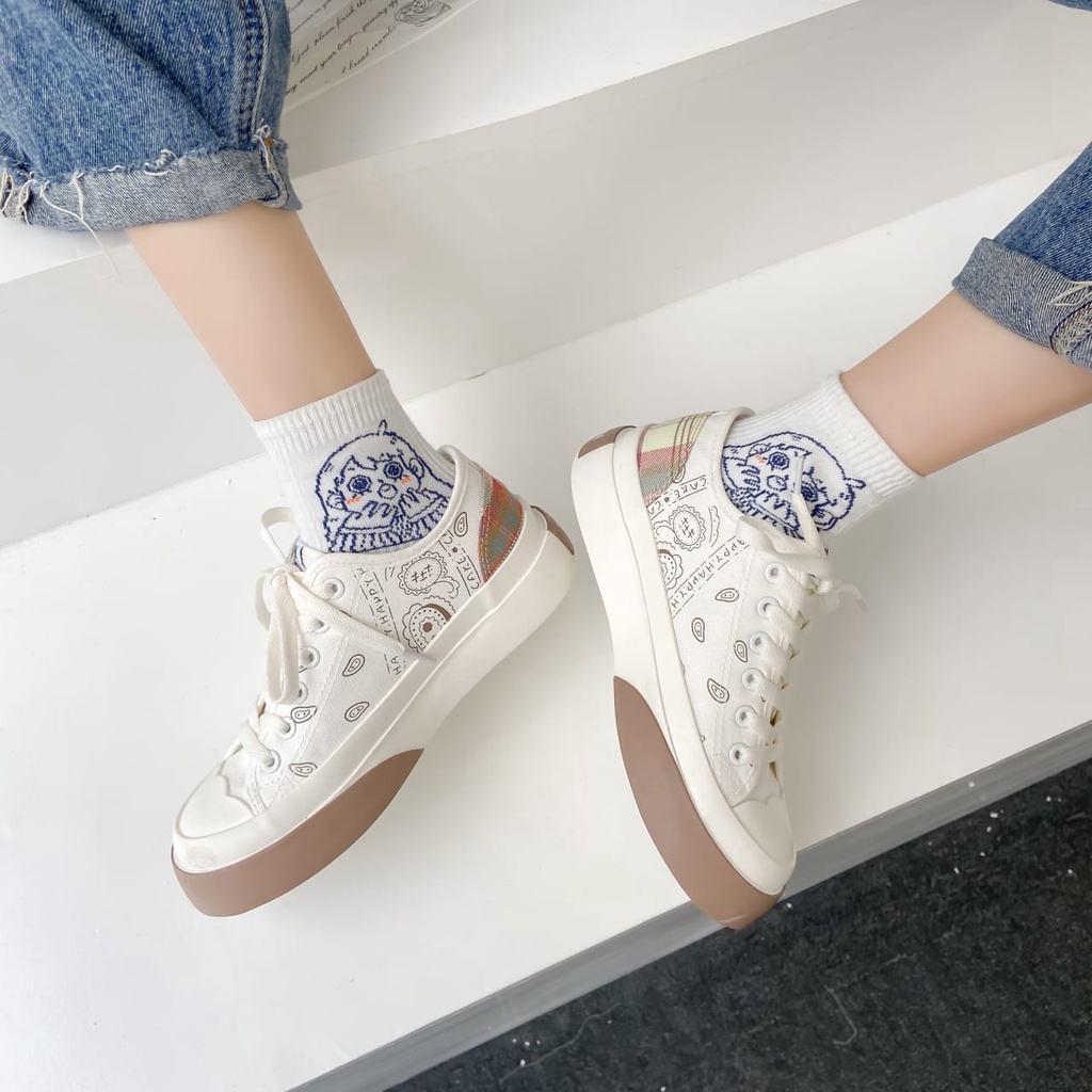 LUXUS ARA SEPATU WANITA SNEAKERS HITS - 918-2