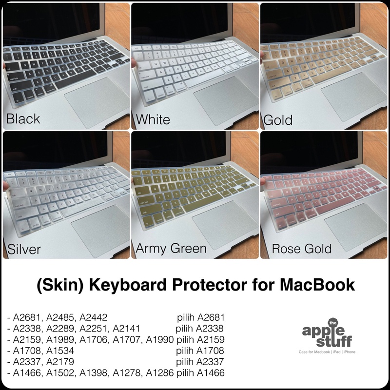 Macbook Skin Keyboard Protector Polos 2