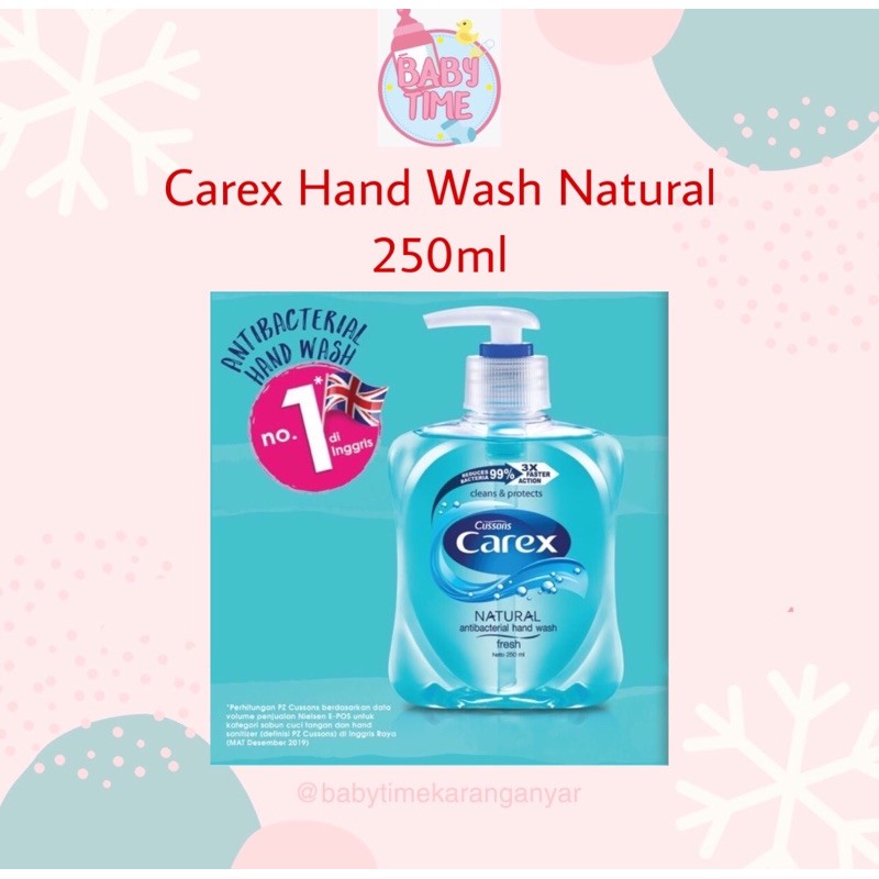 Sabun Cuci Tangan Carex Hand Wash Pump 250 ml