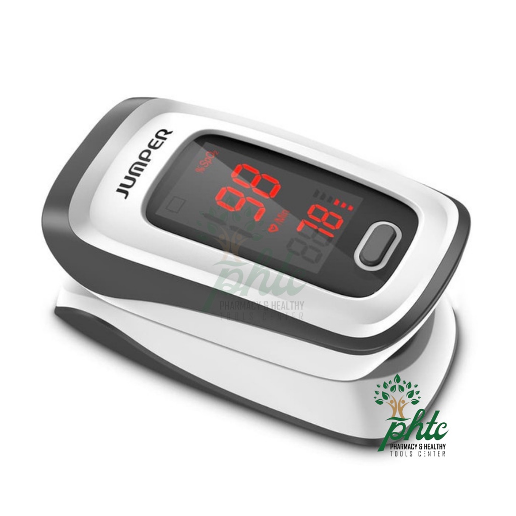 JUMPER JPD 500E Pulse Oximeter Fingertip l Alat Ukur Kadar Oksigen Oxi Meter LED