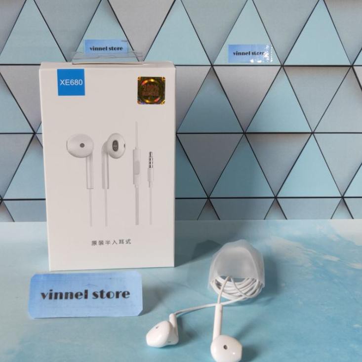 Ready Headset Vivo XE-680 Original 100% Vivo Y53 Y22 Y21 Y66 V3 V5 - earphone Vivo ori 100% OFV