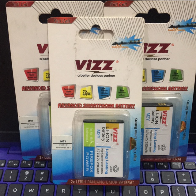 Vizz Baterai Original Vizz M2Y Andromax MiFi Double Power