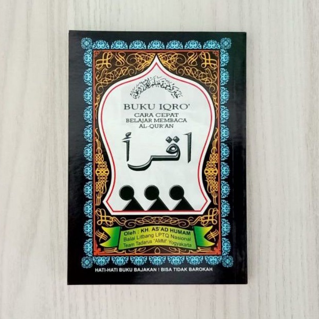 Iqro Besar lengkap 1 bendel Iqra Buku Iqro' Lengkap 1 sampai 6