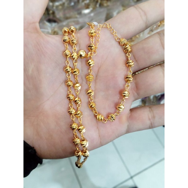B-9600.Gelang tangan wanita xuping berlapis emas uk18cm.