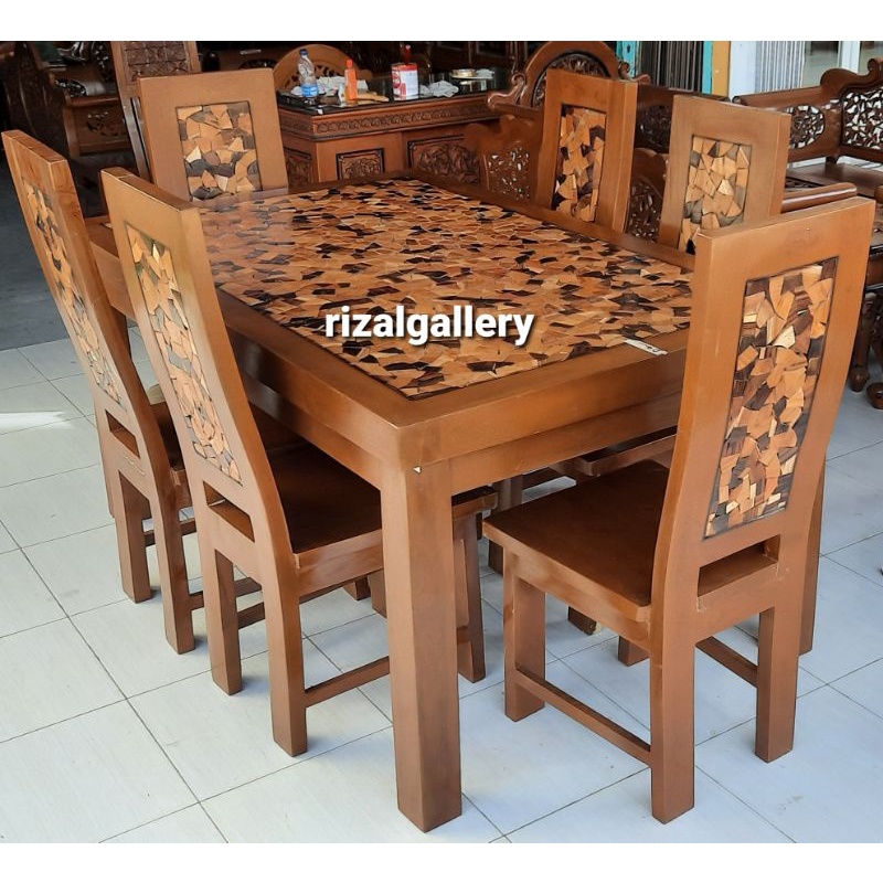 Meja Makan Jepara Minimalis