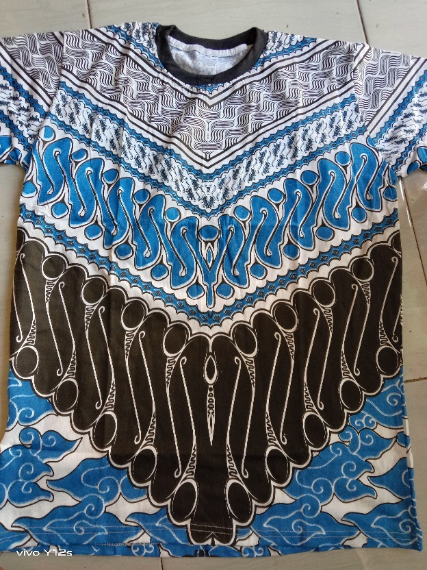 Kaos Batik Full Print Motif Seno V