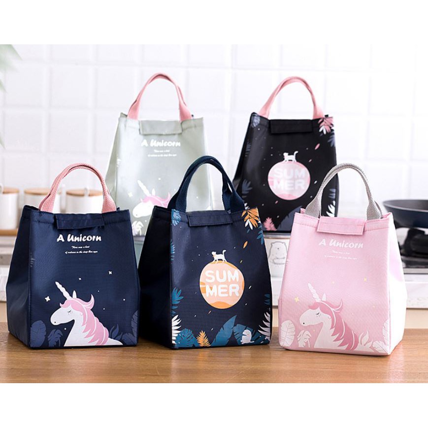 [Brandedbaby] TAS BEKAL FLAMINGGO / LUNCH BAG / COOLER BAG / TAS PIKNIK ANAK SEKOLAH / KERJA KANTOR