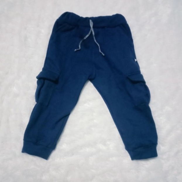 Celana Cargo Anak Usia 0-5 Tahun Size S M L Celana Jogger Anak Bahan Plecce Masa kini