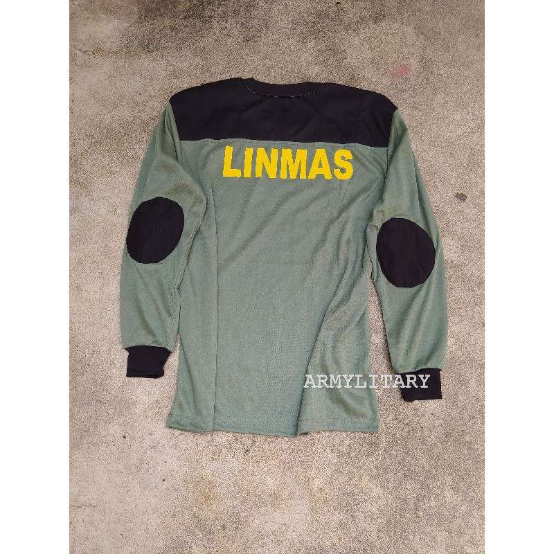 Kaos linmas tangan panjang