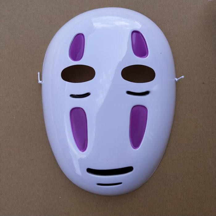 TOPENG HANTU JEPANG KAONASHI SPIRITED AWAY COSPLAY MURAH HALLOWEEN