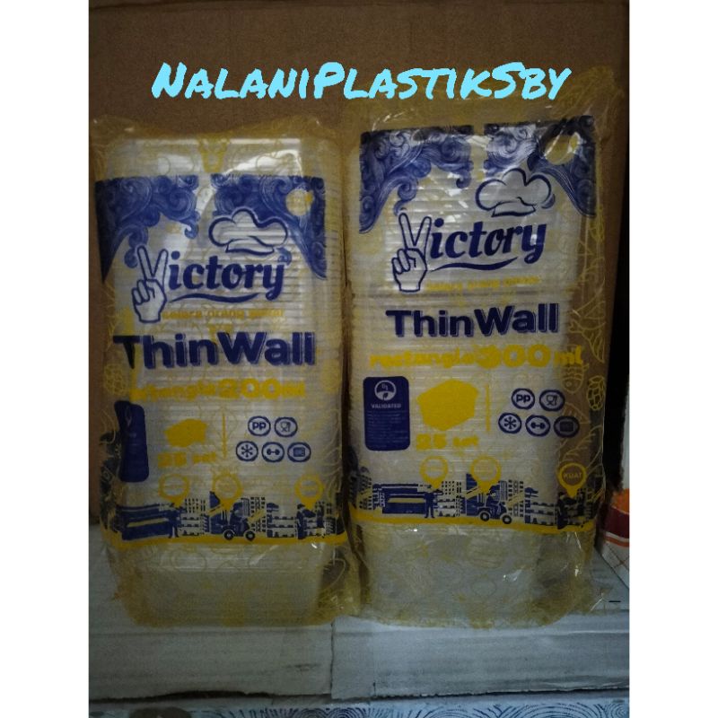 THINWALL Kotak Mini 200ML 250ML 300ML