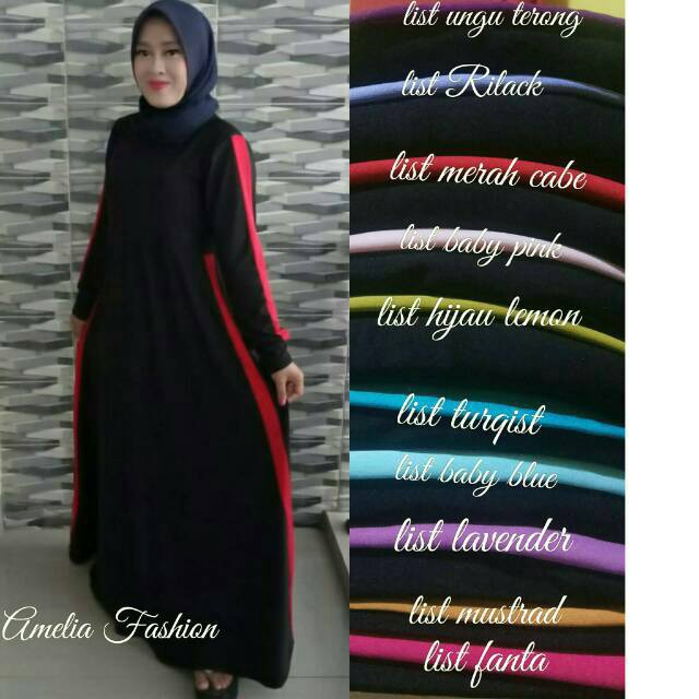 Gamis sporty all size / Gamis sporty / Gamis sporty fit XL