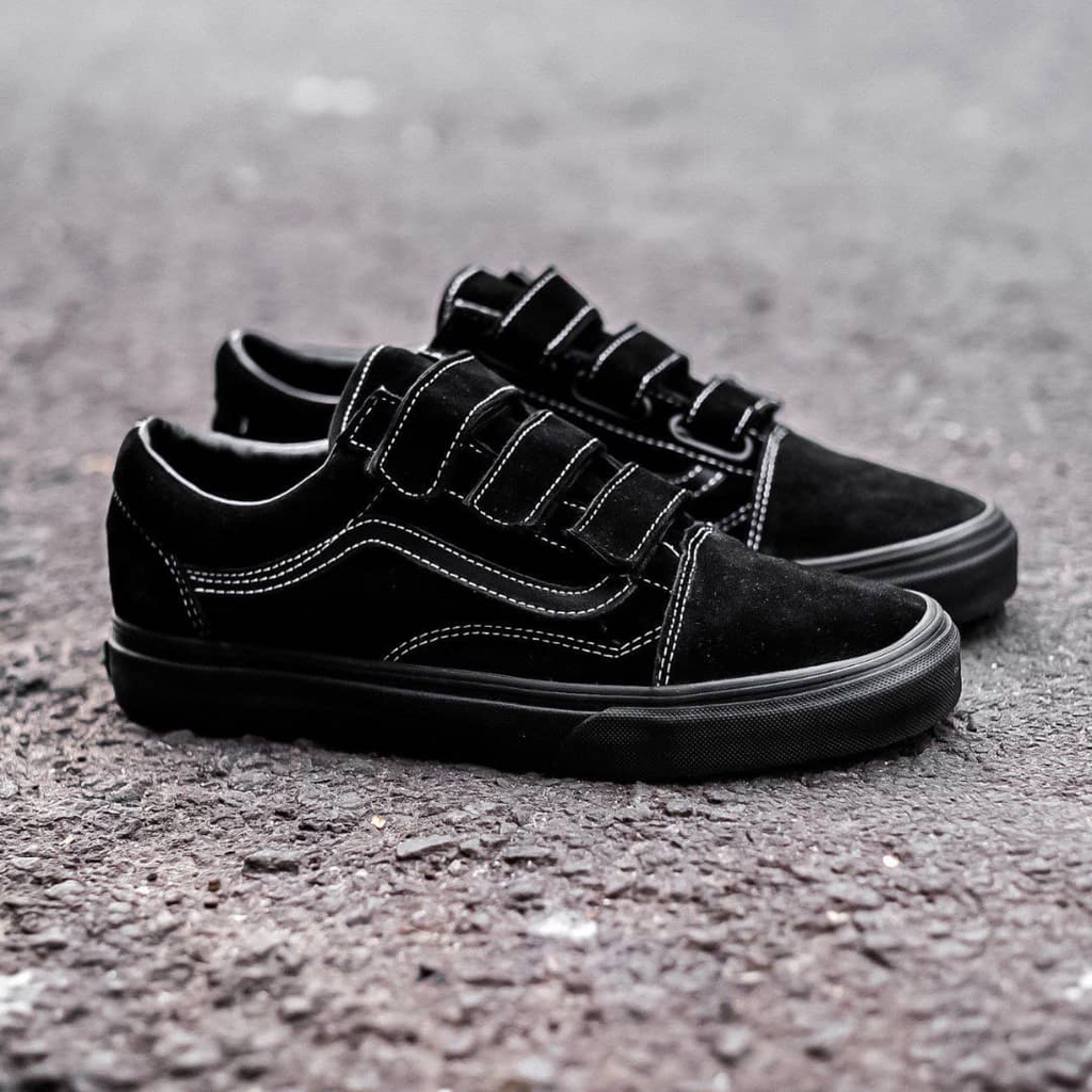 Vans Oldskool Velcro All Black