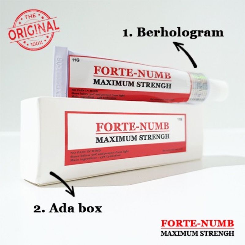 Forte ForteNumb 45% maximum Strenght Super Kebas BEST SELLER