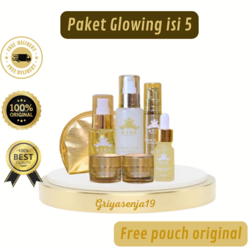 HYDE BEAUTY SKINCARE / Hyde Skincare / Skincare Glowing / Skincare Bpom No Purging / Skincare Hyde /