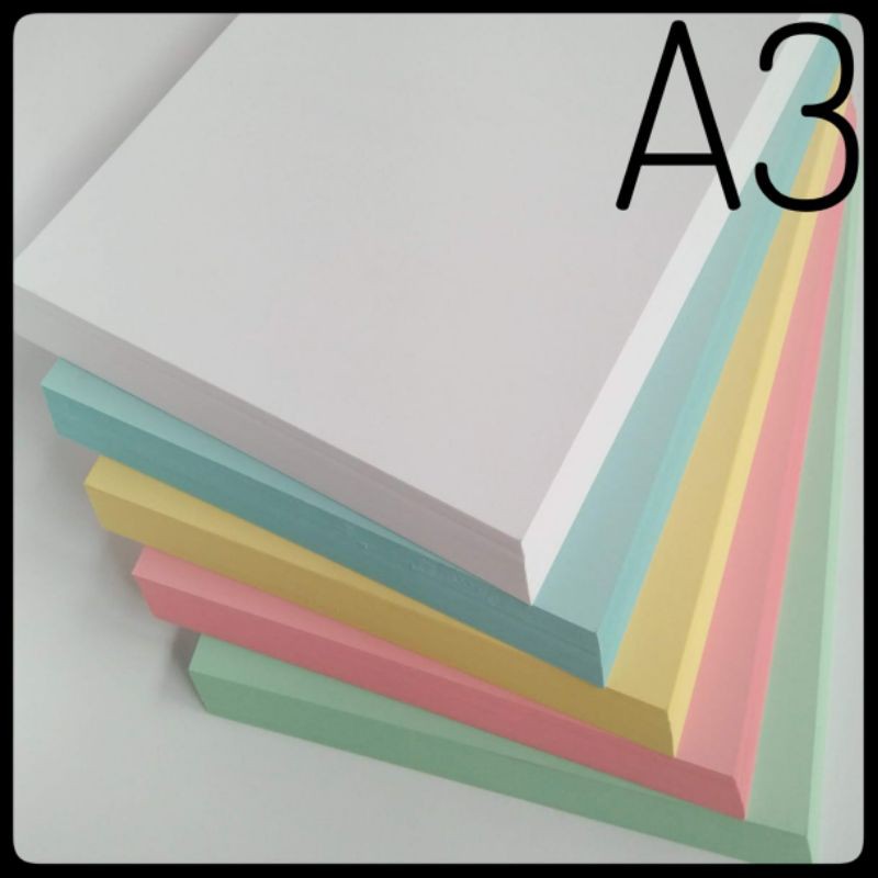 

KERTAS TIK / KARTON HVS 200 GR A3 29,7 CM X 42 CM ( ISI 50 LEMBAR )
