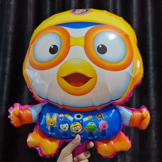 BALON FOIL POROR/ BALON KARAKTER PORORO/ BALON PORORO
