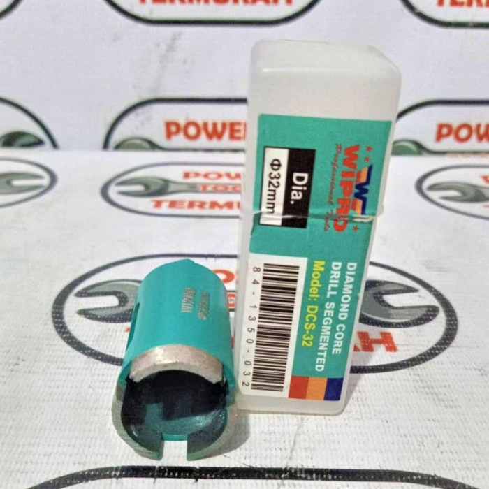 Mata Bor Granit 32 mm WIPRO Diamond Core Drill 32mm Batu Marmer Beton