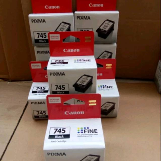 GRATIS Canon 745 black bila terbukti bukan original