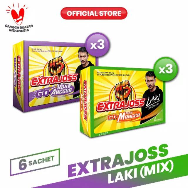 

Extrajoss Laki Anggur Mangga Mix