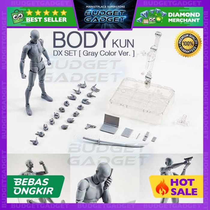 SHFiguart Body Kun DX Set Mannequin Action Figure Male Model