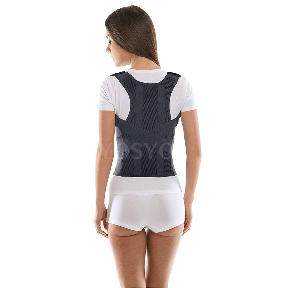 Sabuk Terapi Penyangga Punggung Pria &amp; Wanita Anti Bungkuk Posture Back Support Brace Posture