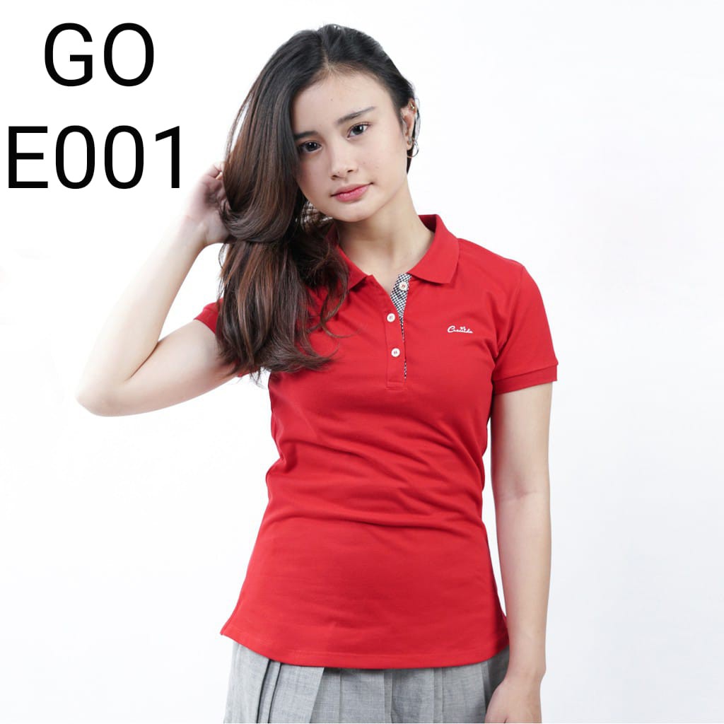 gof BAJU POLO CRESSIDA EWSR Kaos Polo Cewek